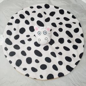 Tiny Tillia by Avon Lovie Cow Lion Reversible 2-in-1 Baby Comfort Blanket Plush